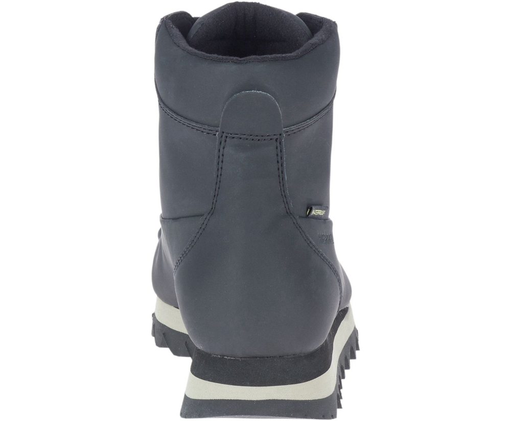 Botas Homem - Merrell Alpine Brevig Polar Waterproof - Pretas - DWQ493862